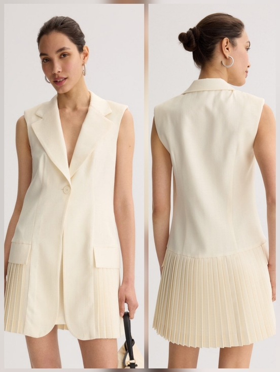 Sandro Dresses & Skirts - Sandro Carine Sleeveless Mini Dress V-Neck Sleeveless Size S